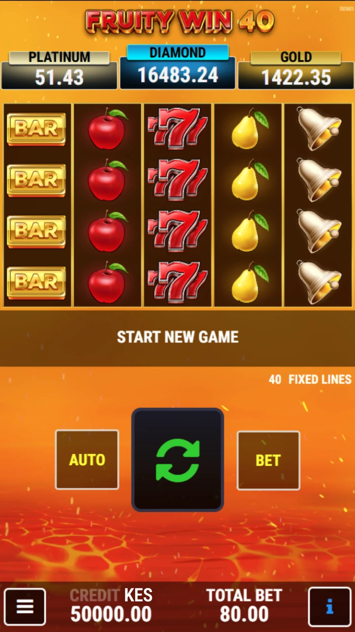 Try your luck and start the game on 1xBet platform in Kenya.
