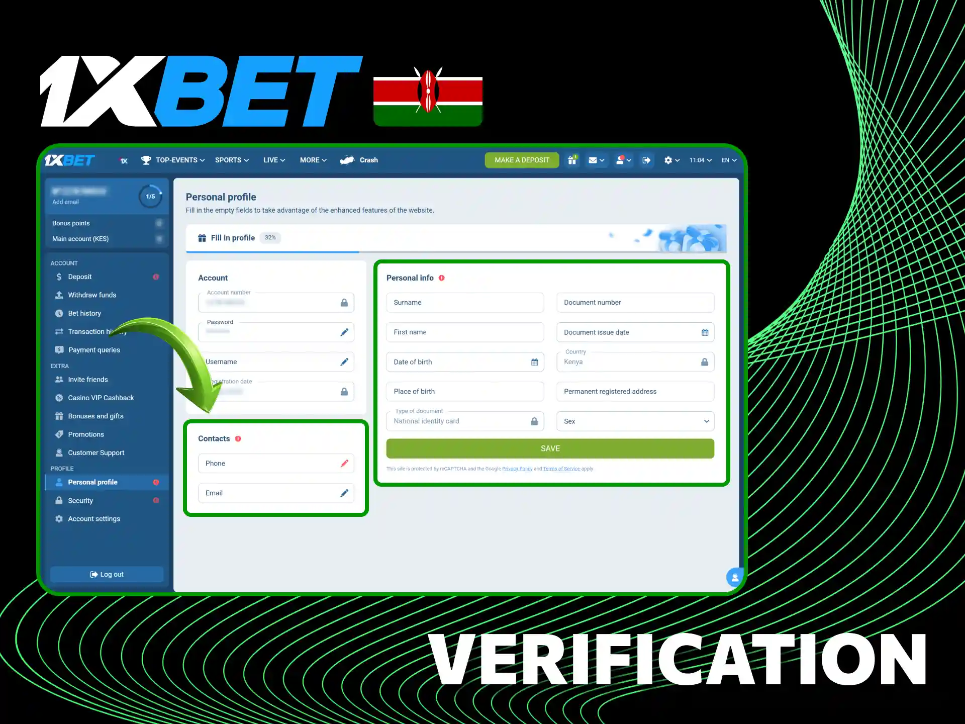 Verify official 1xBet account for secure withdrawals in Kenya.