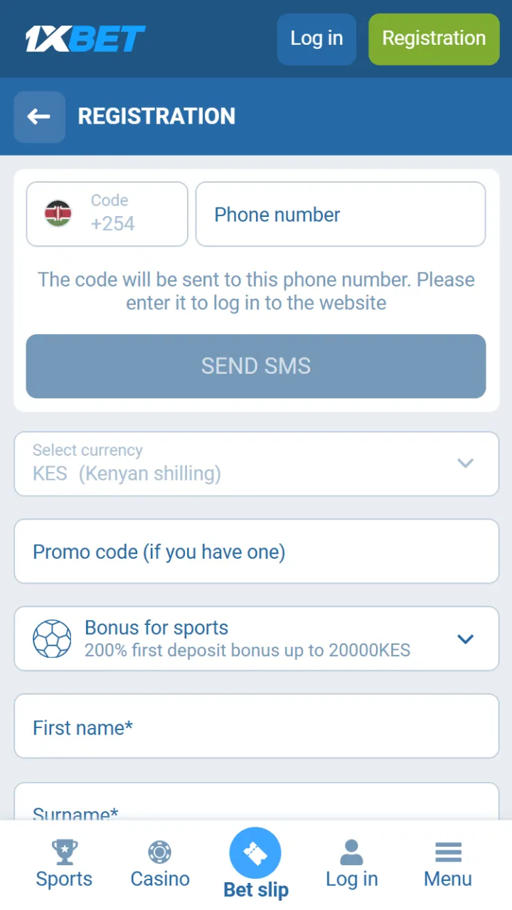 Register or log in to 1xBet Aviator app with ease.