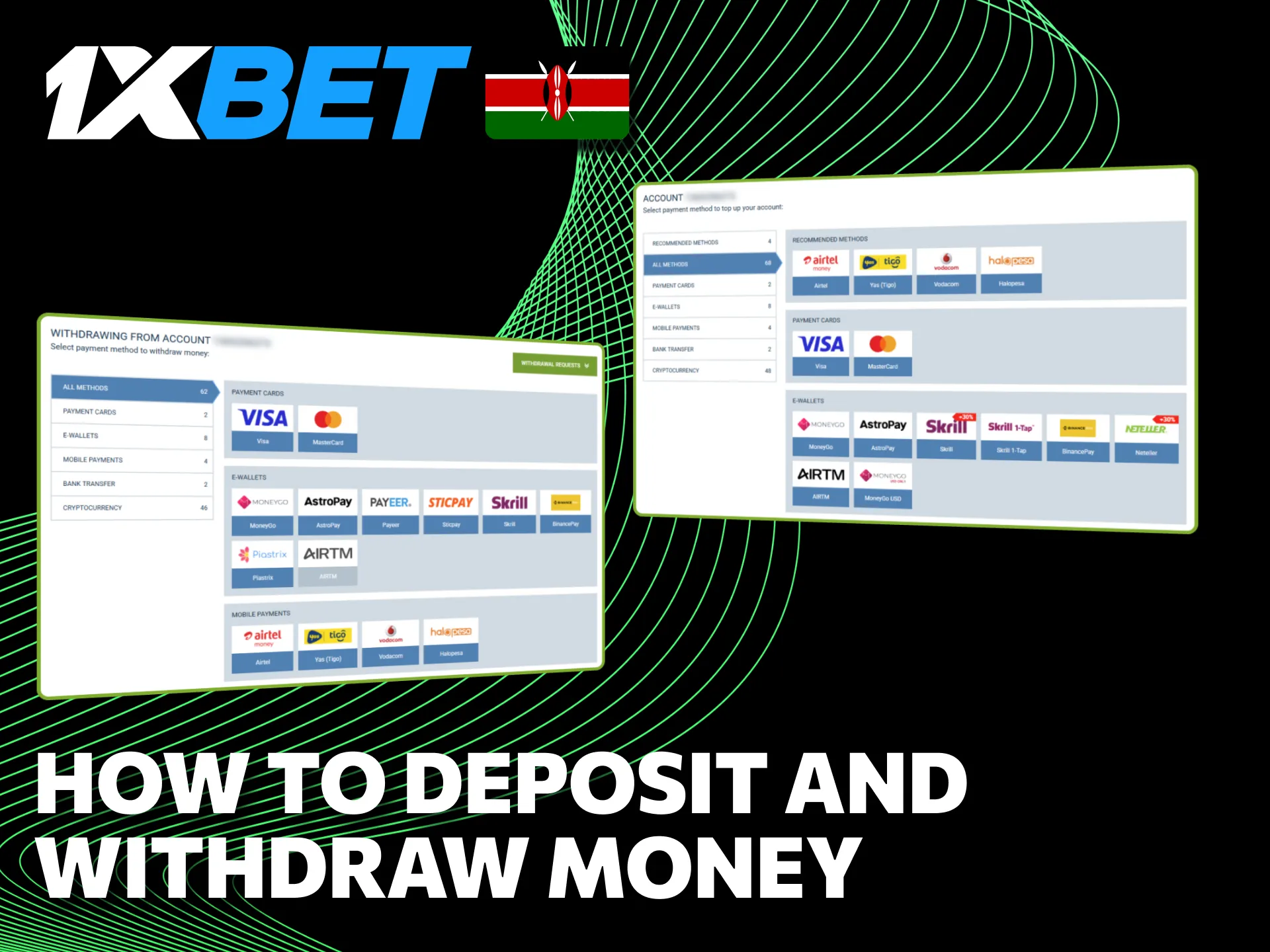 Depositing and withdrawing on 1xBet Aviator is fast and secure.