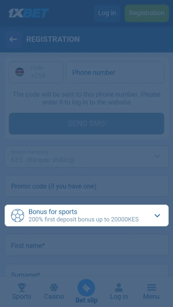 Select your preferred 1xBet reward option to enjoy a welcome benefit.