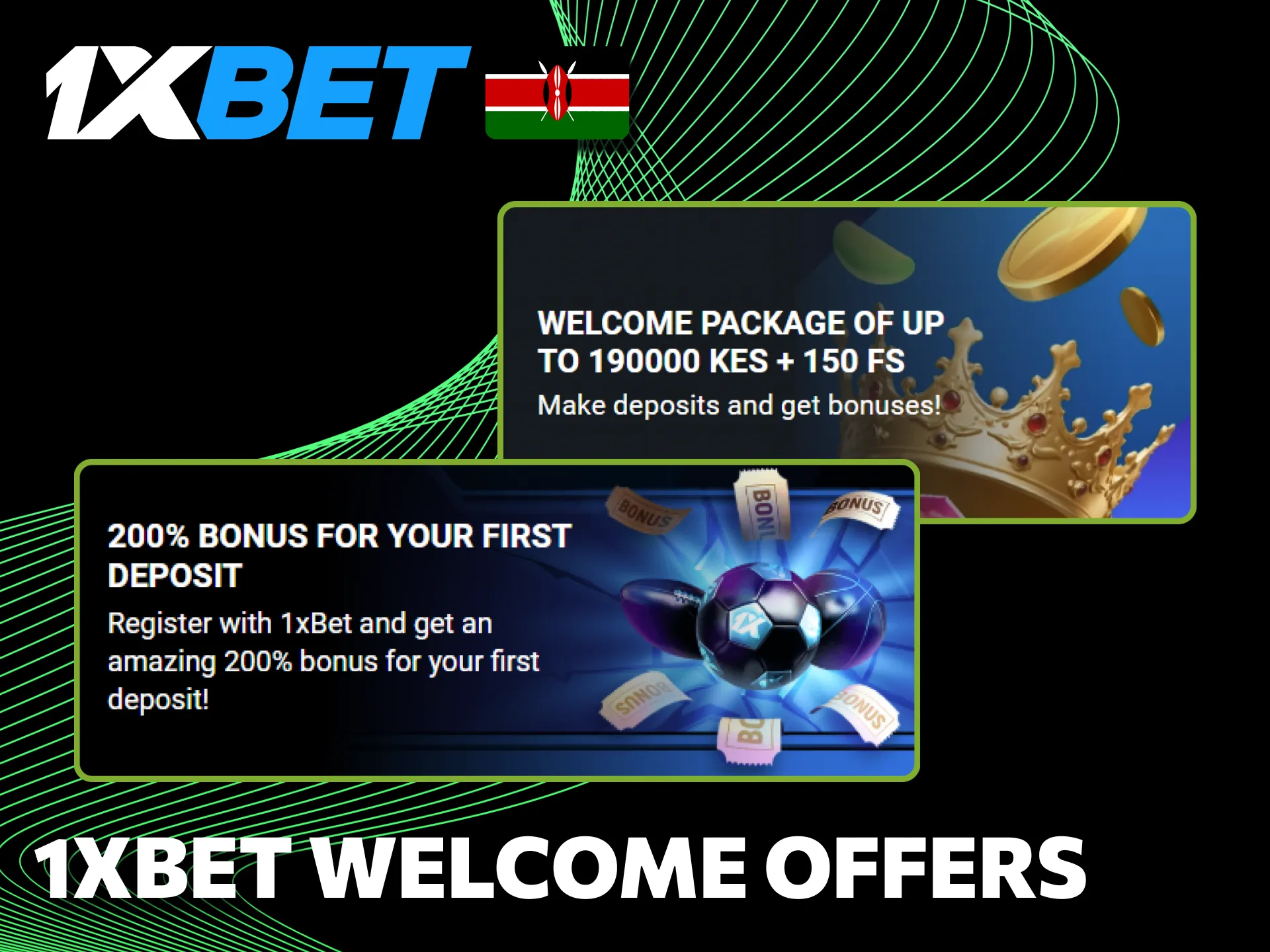 1xBet presents exciting welcome offers for all new users.