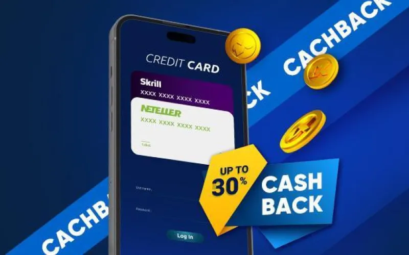 Kenya players can claim a 30% cashback bonus through 1xBet casino.