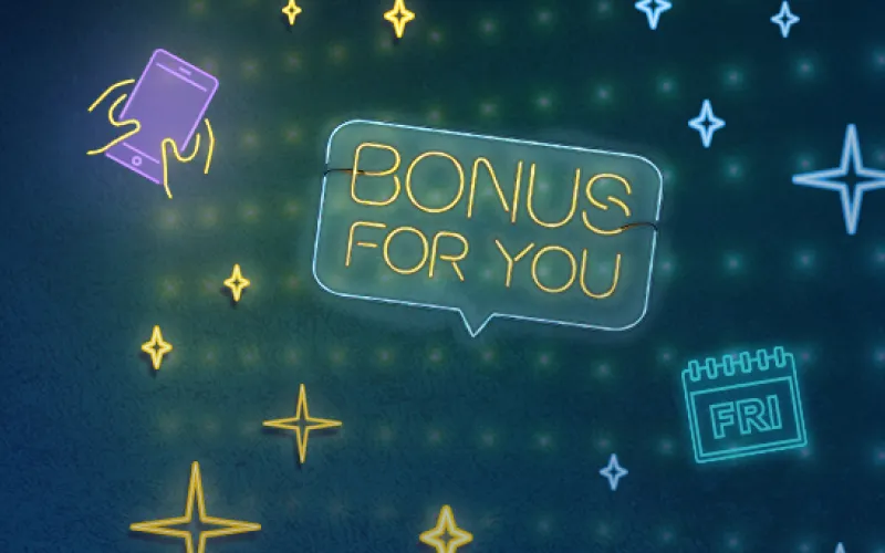 Lucky Friday on 1xBet Kenya rewards deposits with unique promotional bonuses.