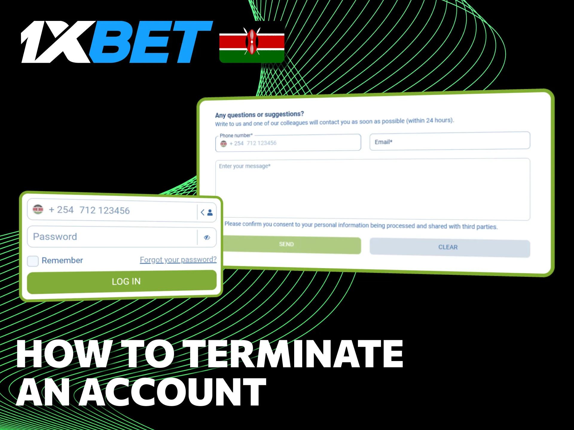 Learn how to terminate an account safely on 1xBet.
