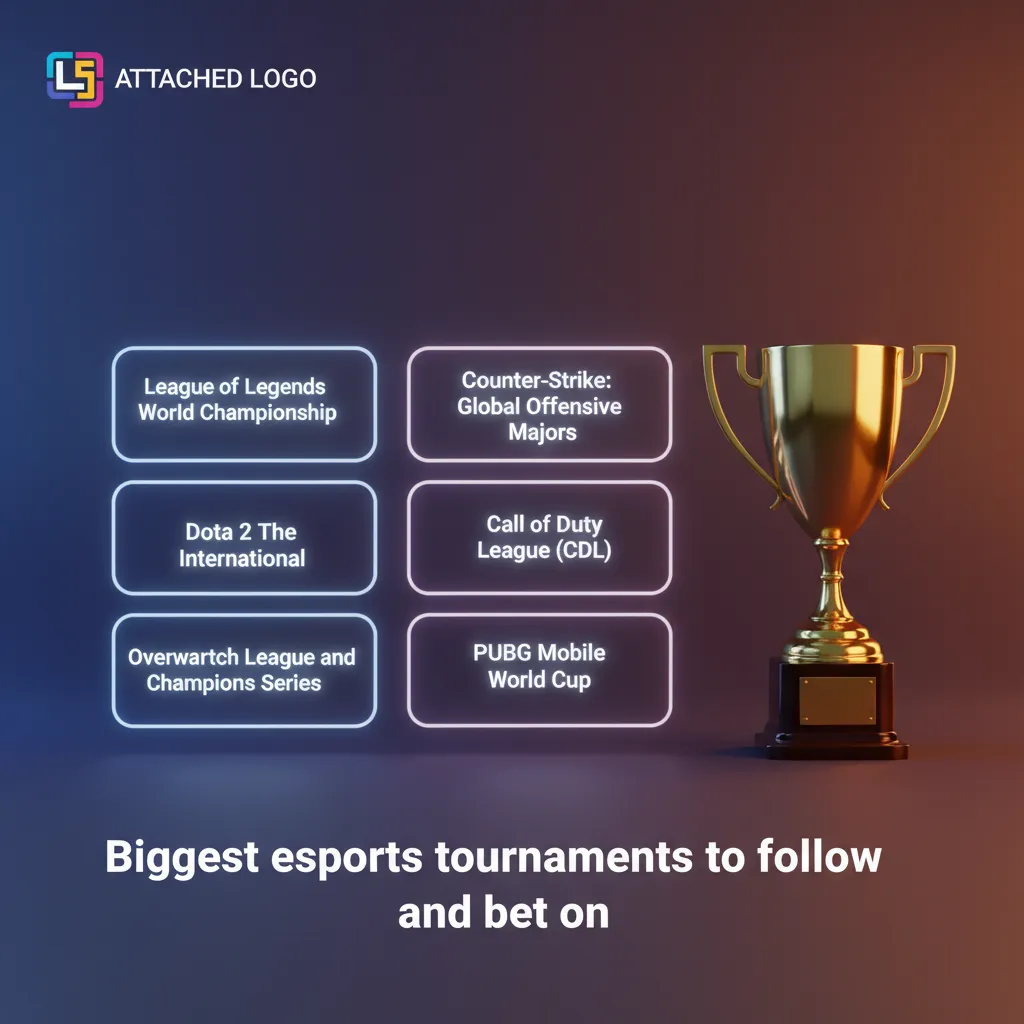 Table of top esports tournaments by game: Dota 2, CS2, LoL, Valorant, MLBB, R6, SC2. Tips: compare form, travel, brackets.