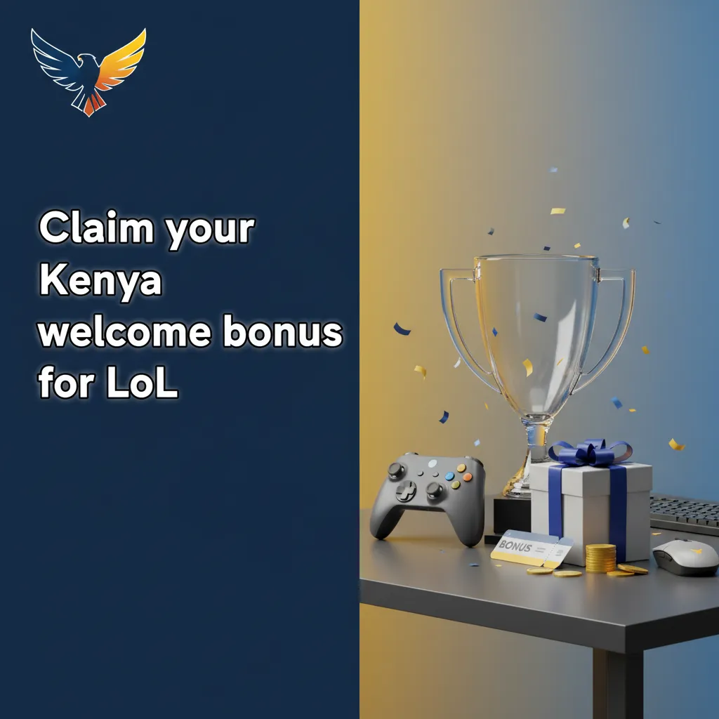 Promo banner showing Kenya LoL welcome bonus: 200% sports to 20,000 KES or casino to 190,000 KES, M-Pesa and Airtel logos.