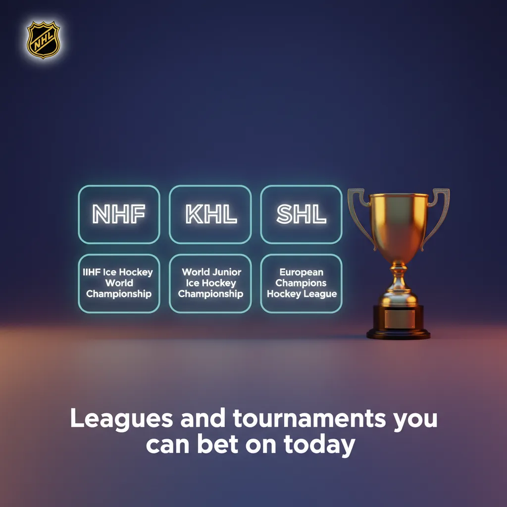 Leagues and tournaments to bet today: NHL, KHL, SHL, Liiga, Swiss National League, IIHF events, NCAA men's.