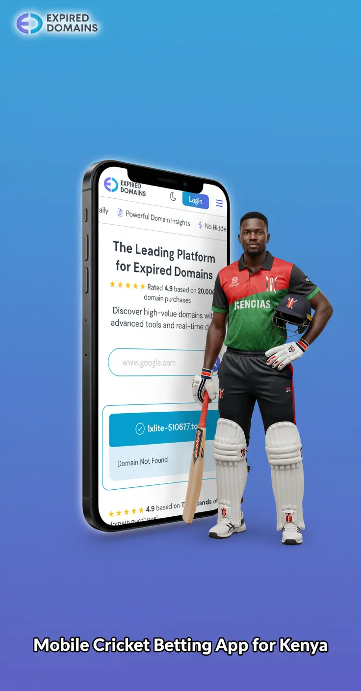Mobile screen showing a Kenyan cricket betting app with pre-match and live odds, cash out, match tracker, and quick bets.