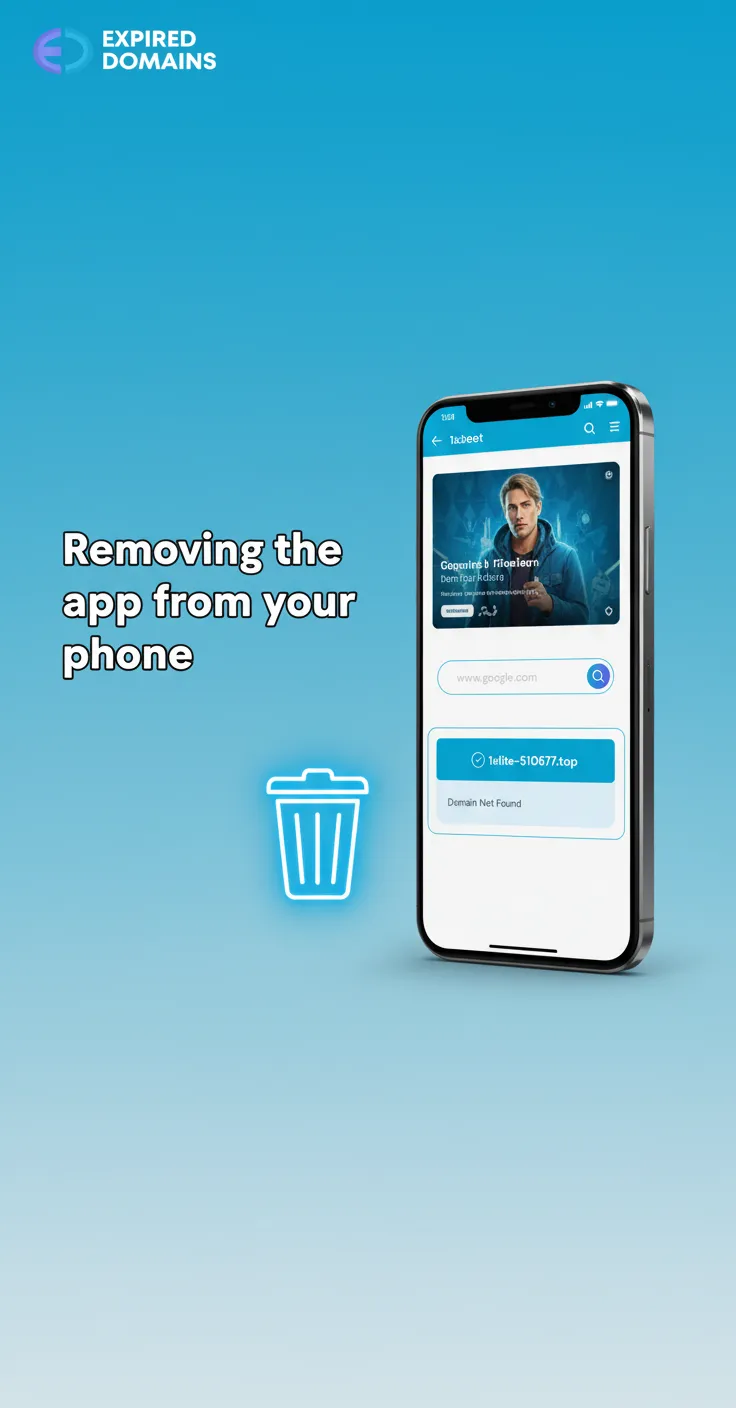 How to remove the app: long-press icon; Uninstall on Android or Remove on iOS PWA; account remains accessible on mobile site.