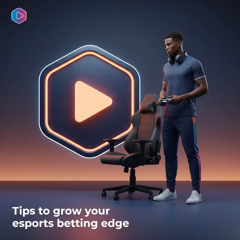 Infographic: tips for disciplined esports betting: set budget, research form, follow meta, watch live, track results.