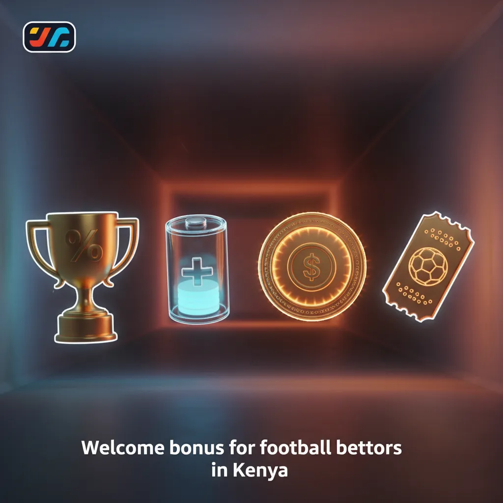 Welcome bonus for football bettors in Kenya: 200% up to 20,000 KES on first deposit or casino package up to 190,000 KES.